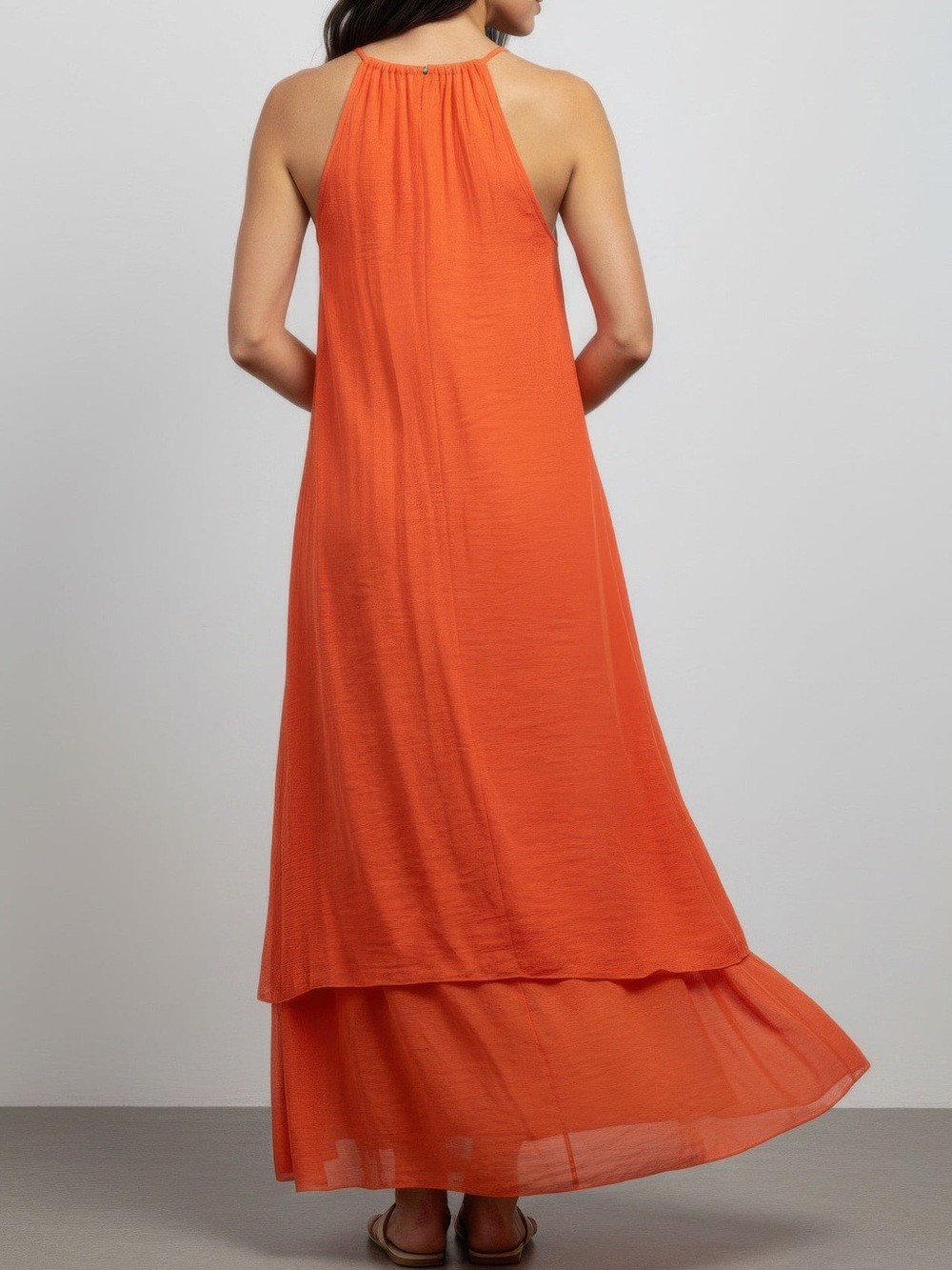 Mlle Gabrielle Solid Sleeveless Dress - Picture 3 of 3